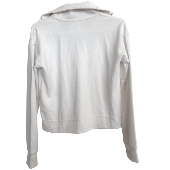 NWOT Athleta Seasoft Quarter Zip in Magnolia White New - Picture 3 of 11